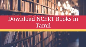 Download NCERT Books in Tamil