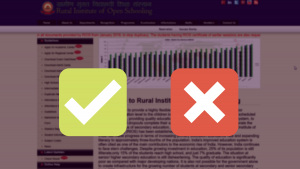 Is RIOS Board Certificate valid or not for Government Exams